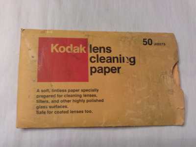 Kodak Lens Cleaning Paper 50 Cheets