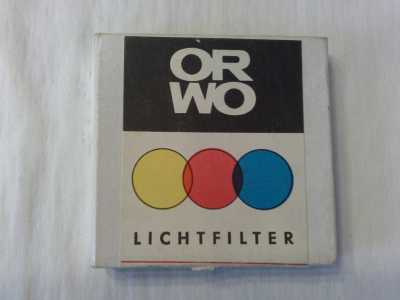 ORWO Lichtfilter 75x75mm K-12 B6