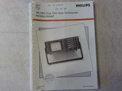 Philips 100 MHz Dual Time Base Oscilloscope PM3065-PM3067