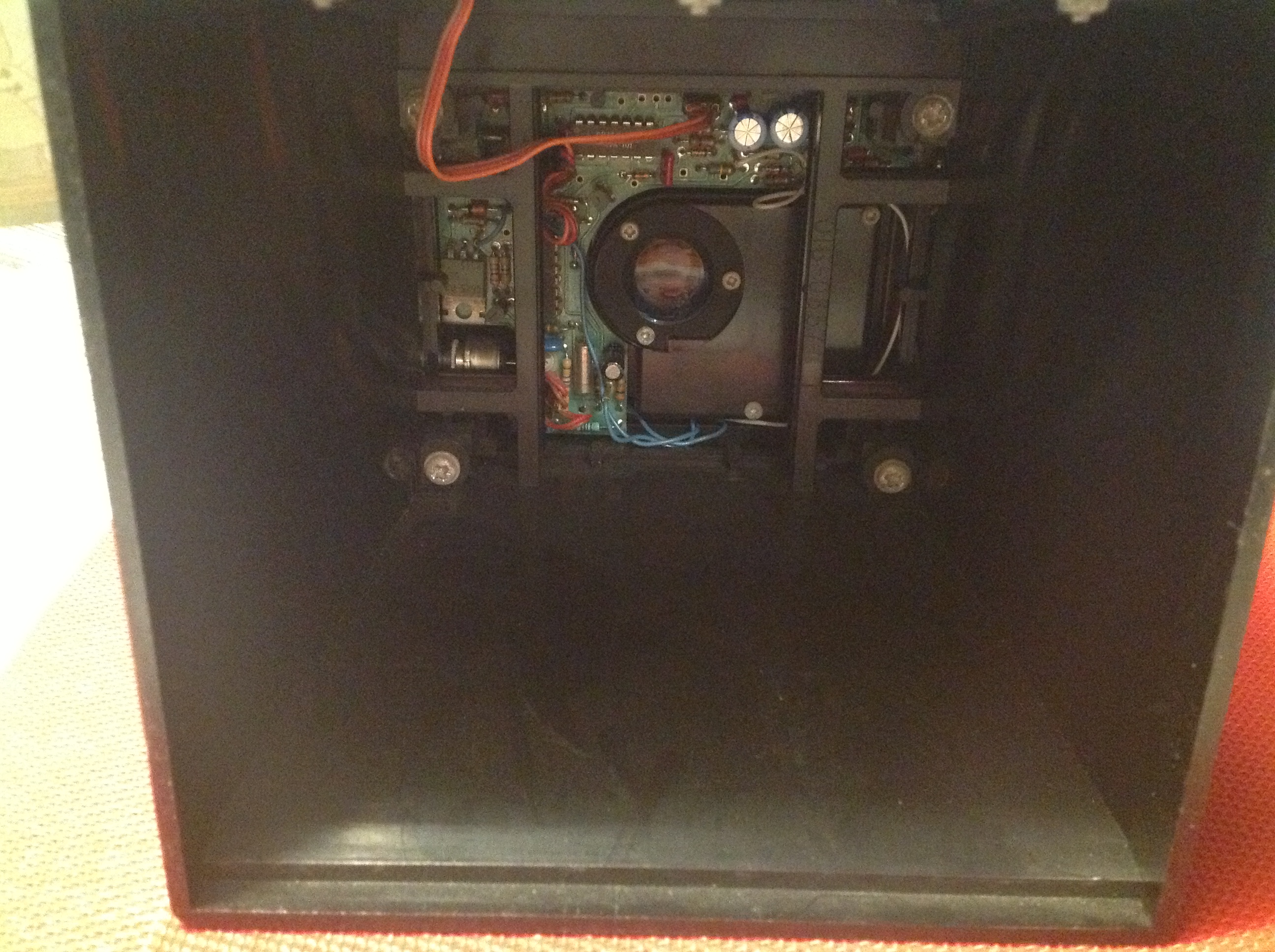 Oscilloscope Camera Tektronix C-5 C mit Polaroid-Rückteil