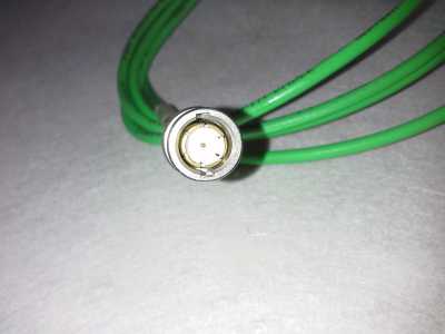 Draka Multimedia Kabel Grün 0,6/2,8 AF-75 Ohm - 2,4m Länge