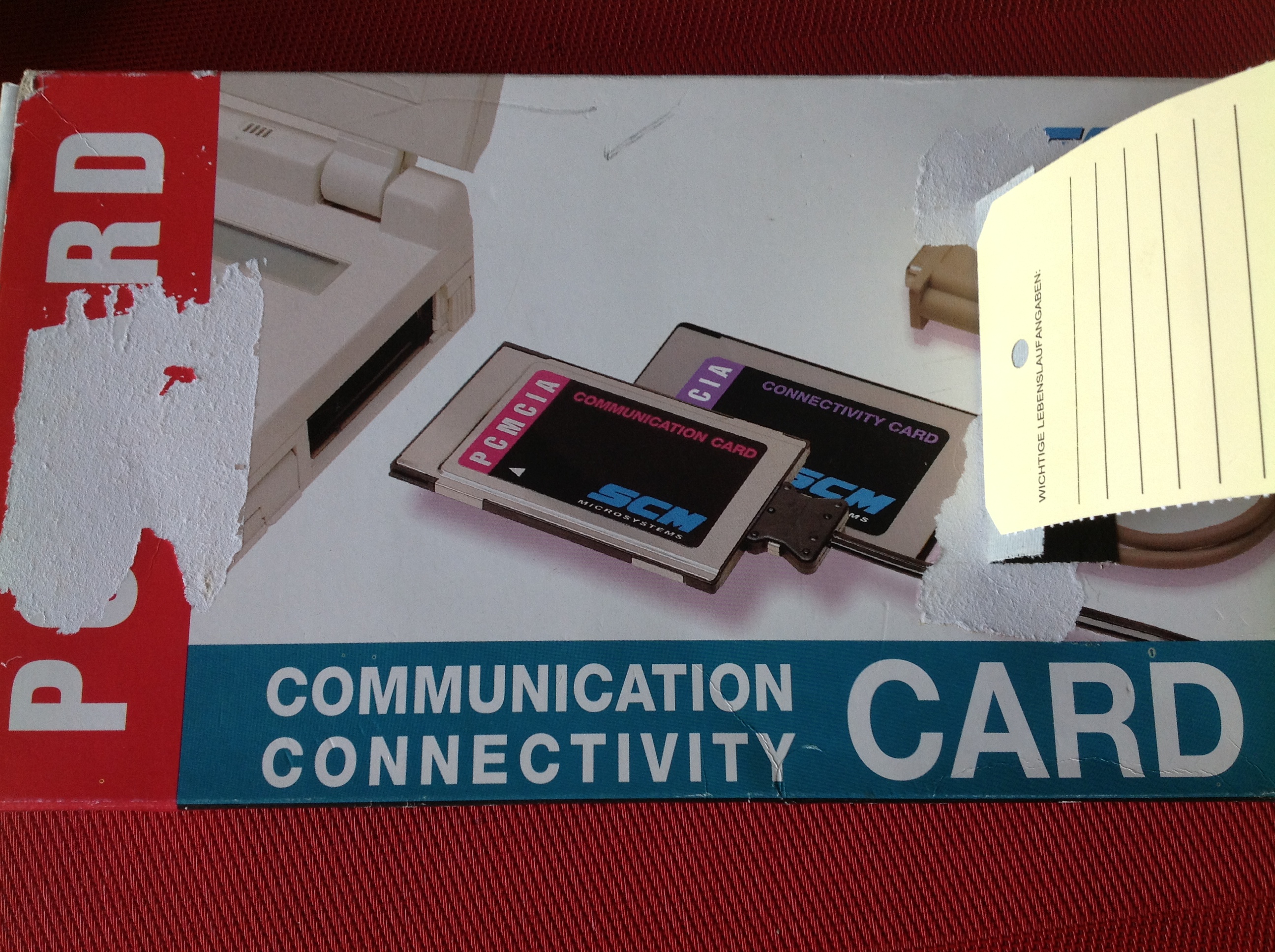 Communication Connectivity Card, SCM Microsystems, Fernmelde-Modem