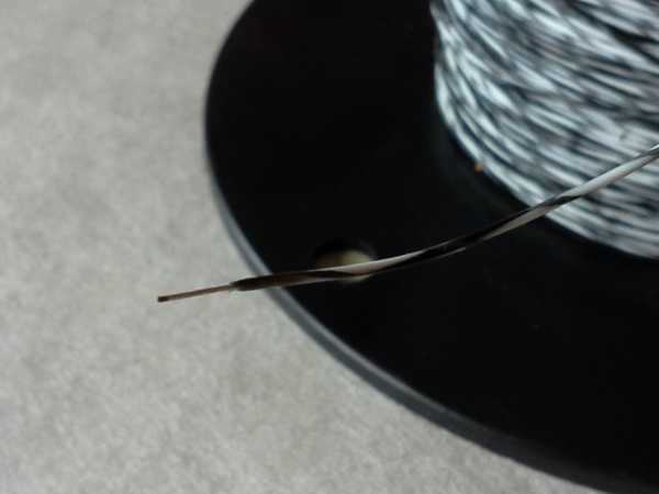 Teflon-Kabel 1,0 mm weiß,schwarz,grau - 170m Länge