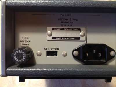 Hewlett Packard 461A Amplifier Hochfrequenzverstärker
