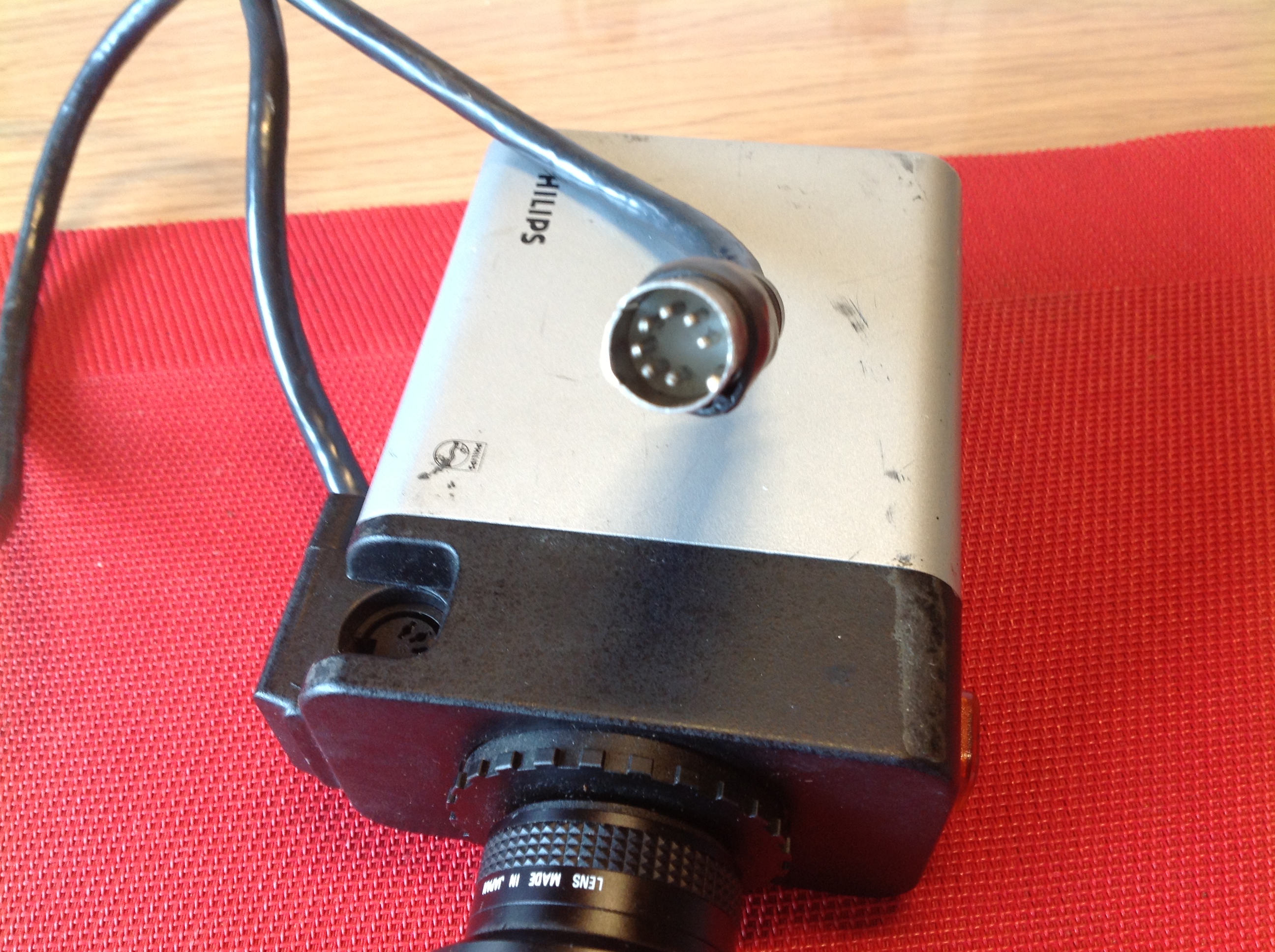 Kamera Philips Cosmicar Mini-TV Lens 1:1,8/4.8 mm