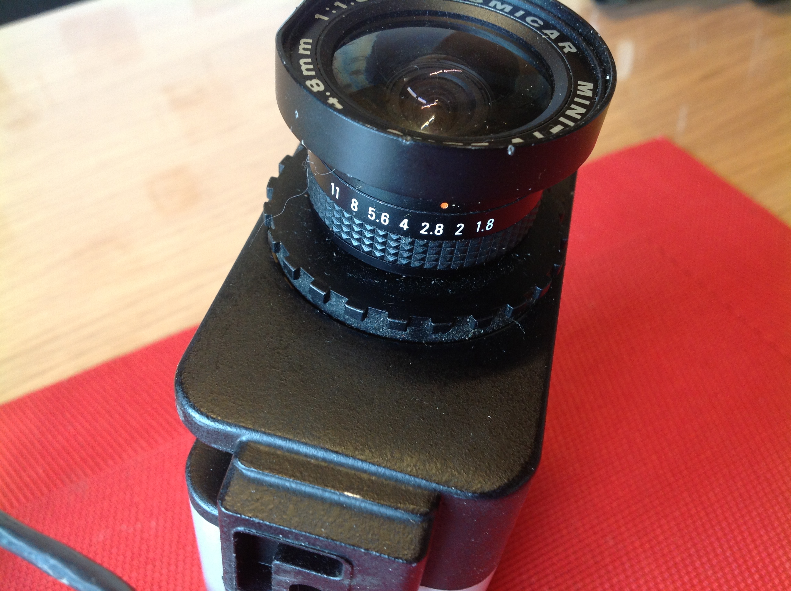 Kamera Philips Cosmicar Mini-TV Lens 1:1,8/4.8 mm
