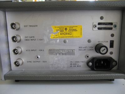 Hewlett Packard 3310B Function Generator aus BW-Bestand