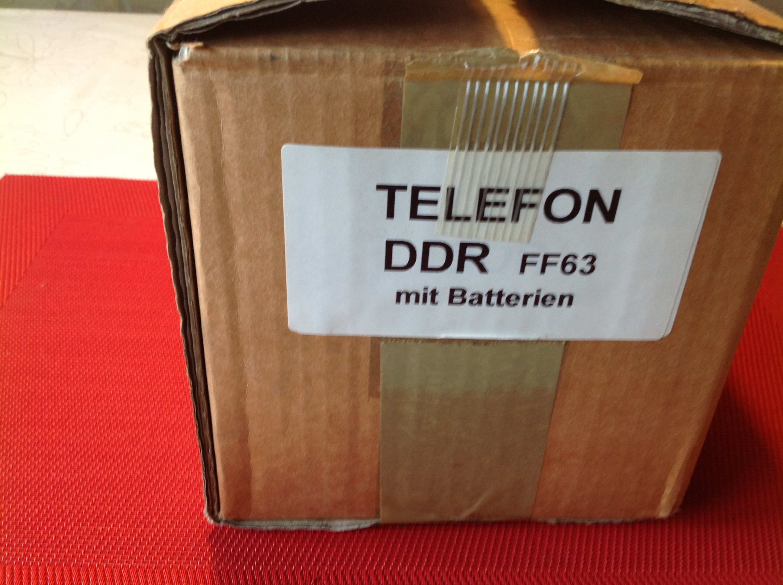 DDR - NVA Telefon FF63