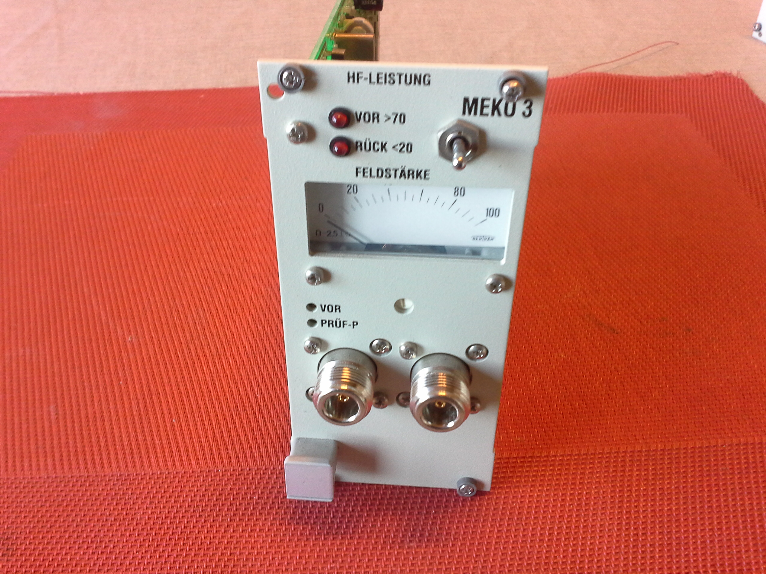 Einschub MEKO 3, Siemensanlage, BOS-Funk