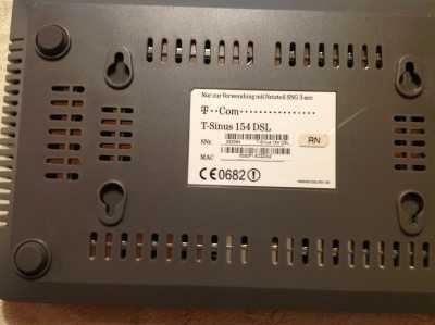 Wlan-Router T-Sinus 154 DSL