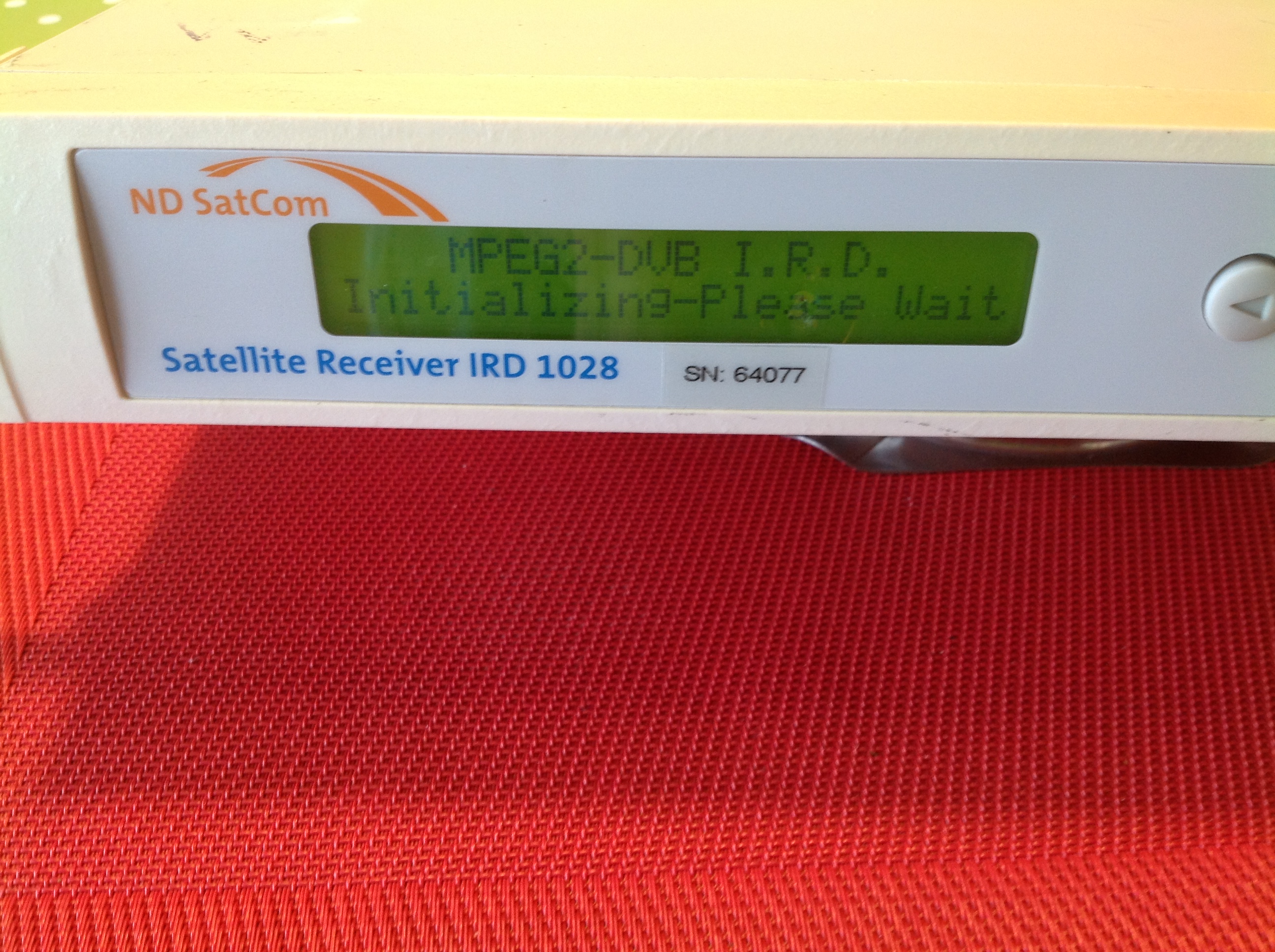 ND SatCom Satellite Receiver IRD 1028