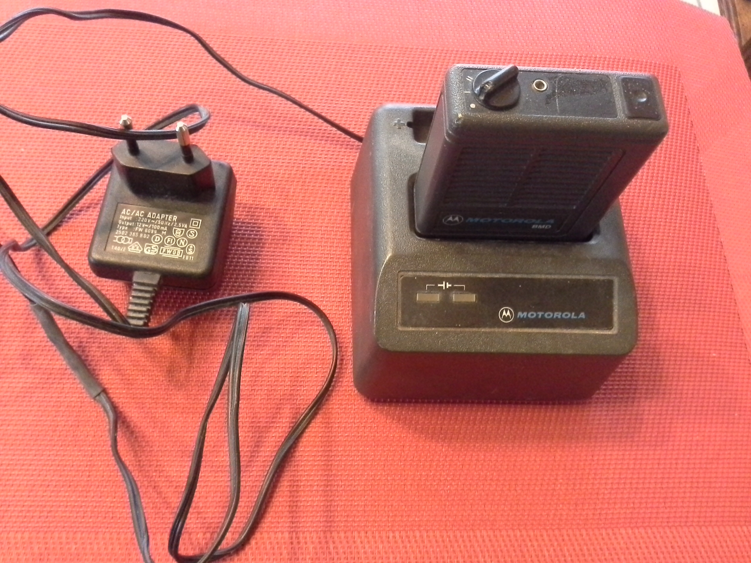 Funkmeldeempfänger Motorola Typ BMD Set