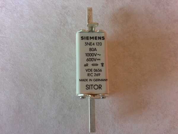Siemens Sicherung 3NE4 120