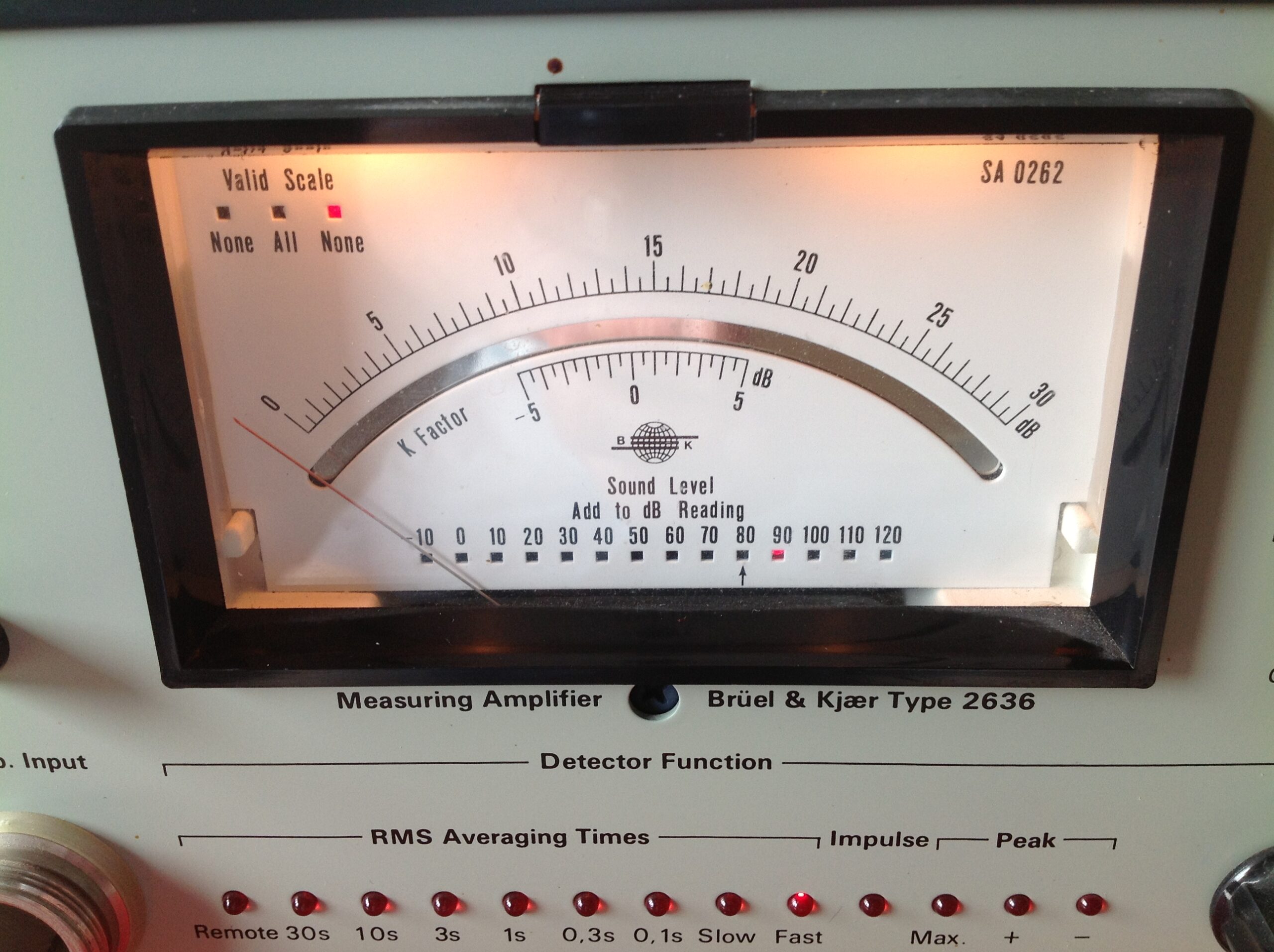 Brüel &amp; Kjaer Measuring Amplifier Type 2636