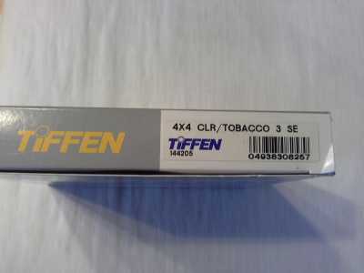 Tiffen Filter 4x4 CLR/Tobacco 3 SE