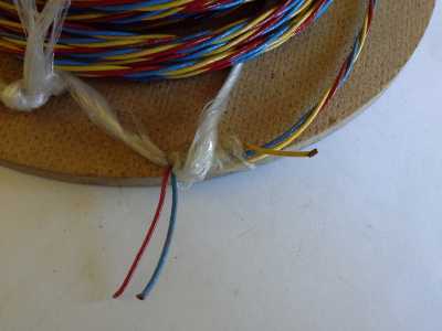 Teflon-Kabel 3,8 mm Durchmesser