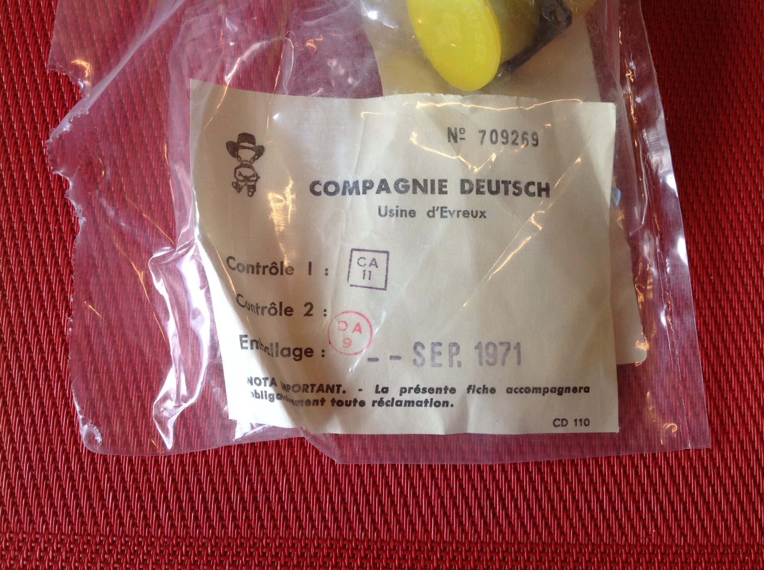 Compagnie Deutsch Goldsteckverbinder Buchse 10 pol. MS3112E12-10S