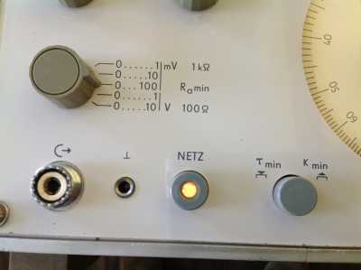Präcitronic GF 22 RC-Generator VEB 2 Hz - 20 KHz