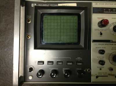 Hewlett Packard 141T + 8553B + 8552B Spectrum Analyser