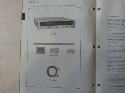 Hewlett Packard Frequency Counter 5340A