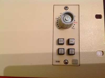 19 Einschub mit Einsatz Siemens 5601 und Monitora 5129"