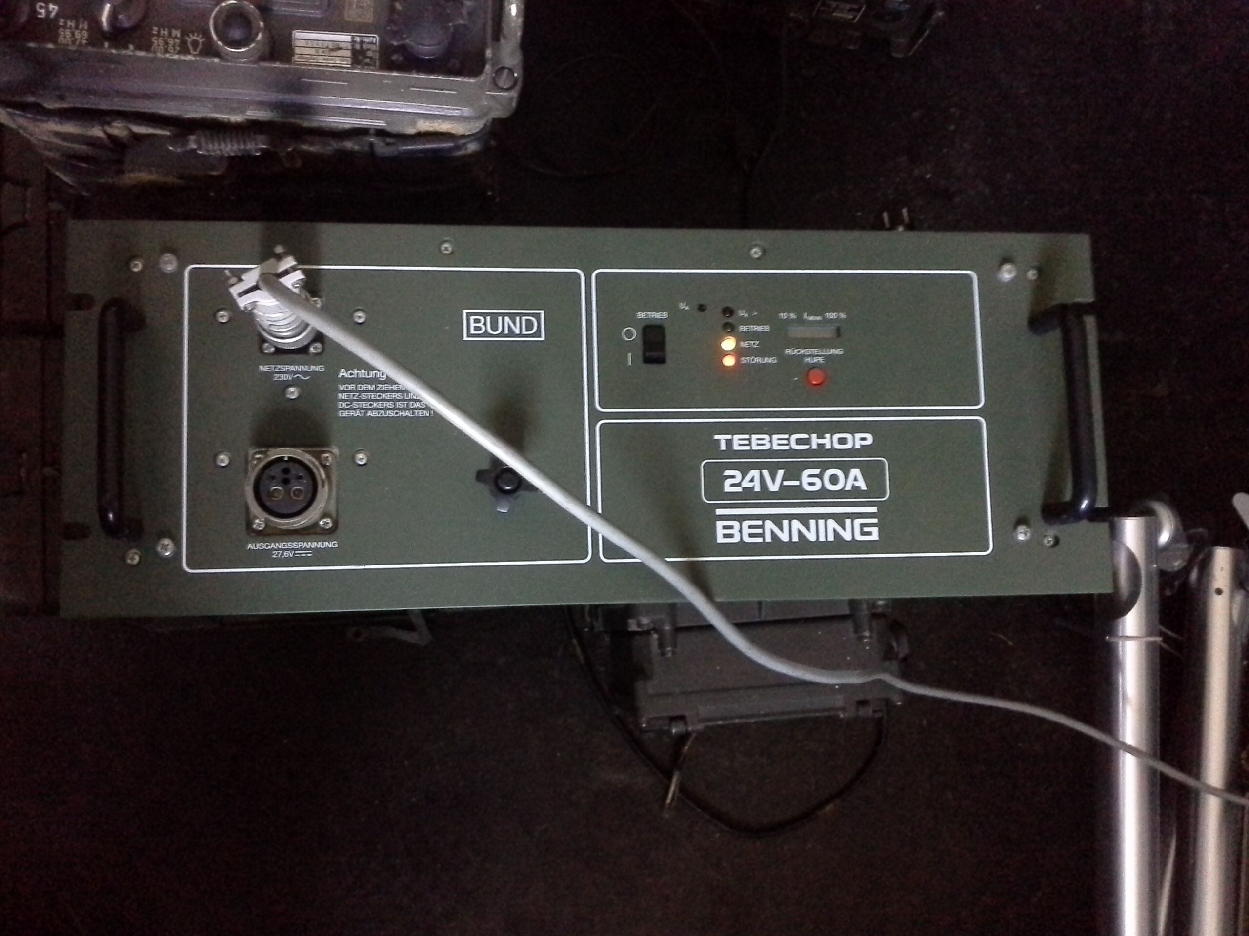 Power Supply Tebechop Benning Typ E230 G24/60 BWru-PDEmod