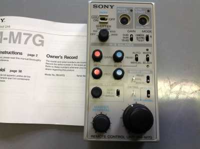 Sony Remote Control Unit Model RM-M7G