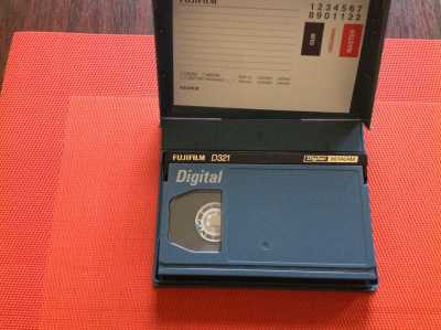 Fuji Digital Betacam Cassette D321 D40