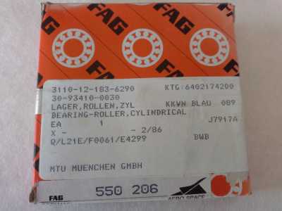 Zylinderrollenlager FAG 550206