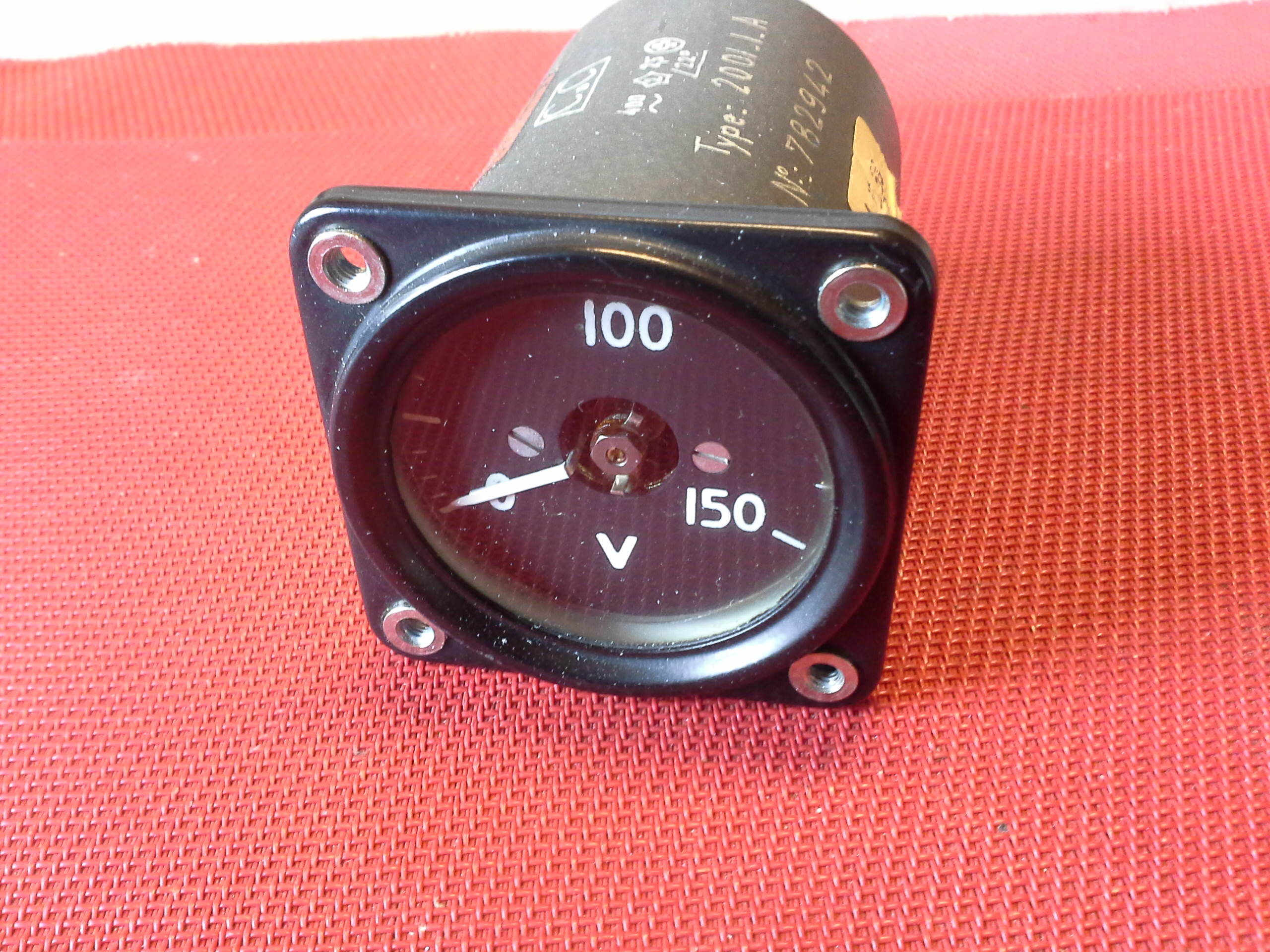 Voltmeter, Typ 2001-1A, Flugzeug, Transall C-160