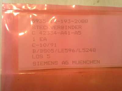 Siemens Steckerleiste C42334-A41-A5