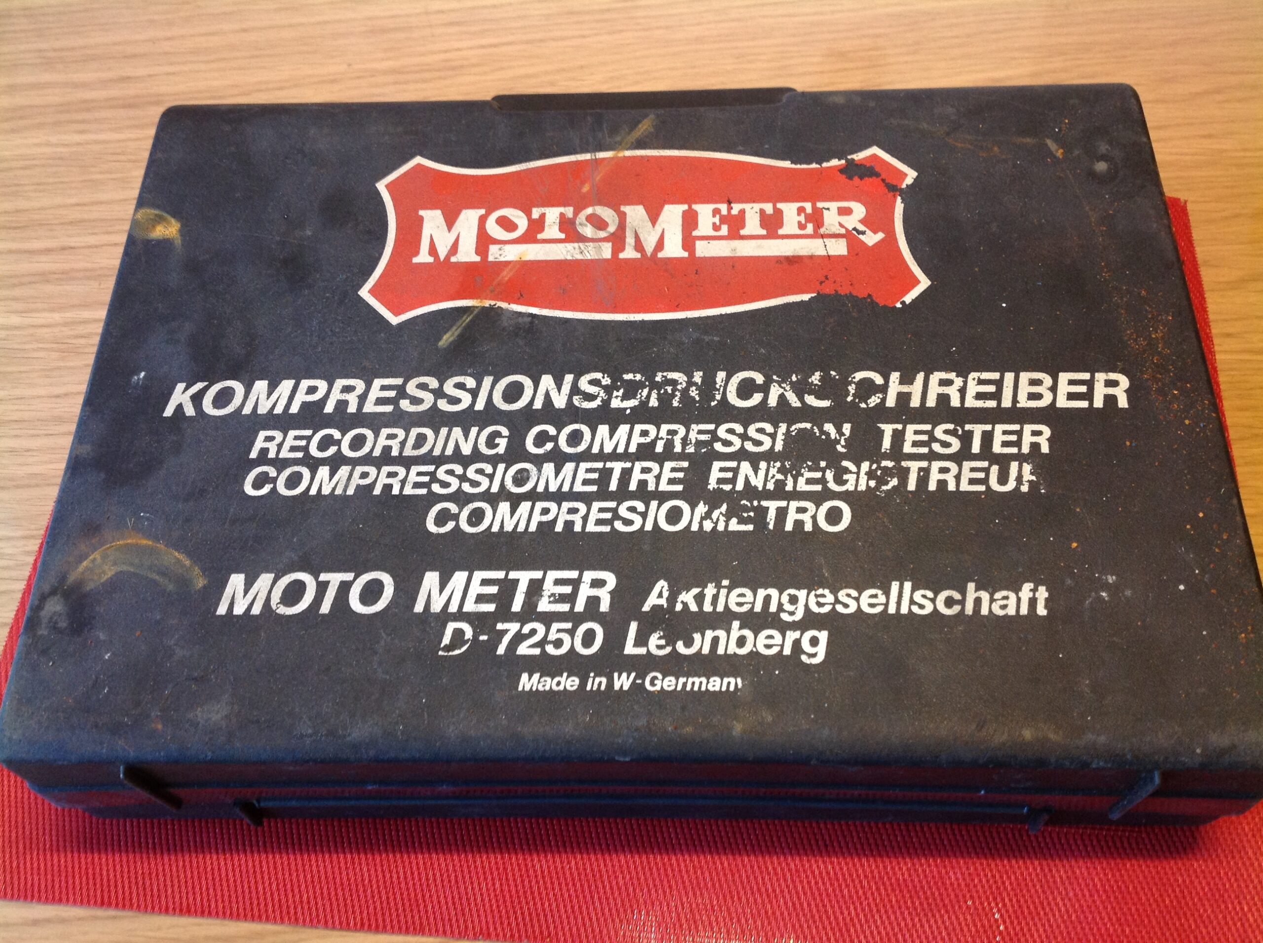 MotoMeter Kompressionsdruckschreiber
