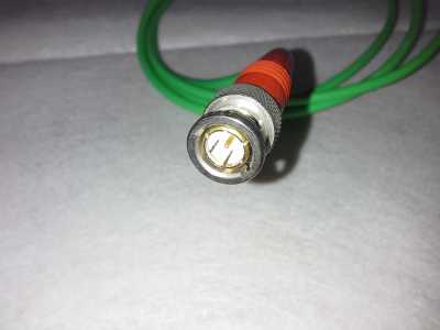 Draka Multimedia Kabel Grün 0,6/2,8 AF-75 Ohm - 2,4m Länge