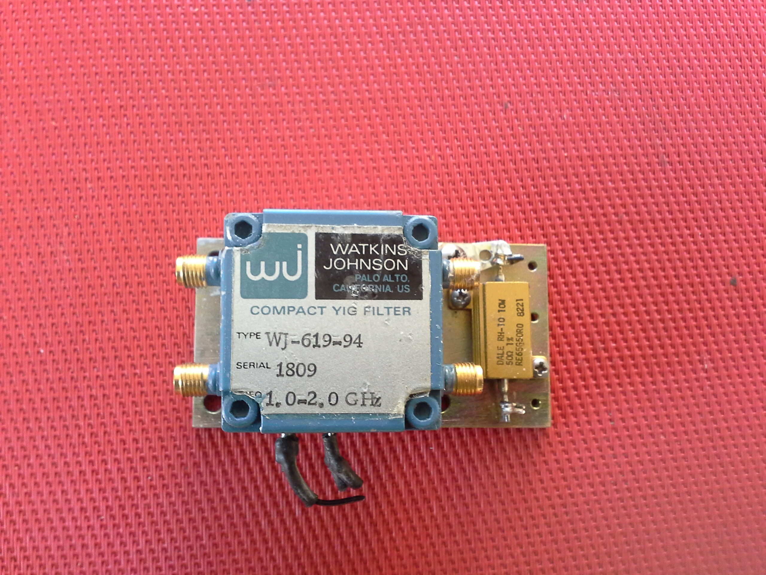 Watkins-Johnson Compact Yig Filter Typ WJ-619-94