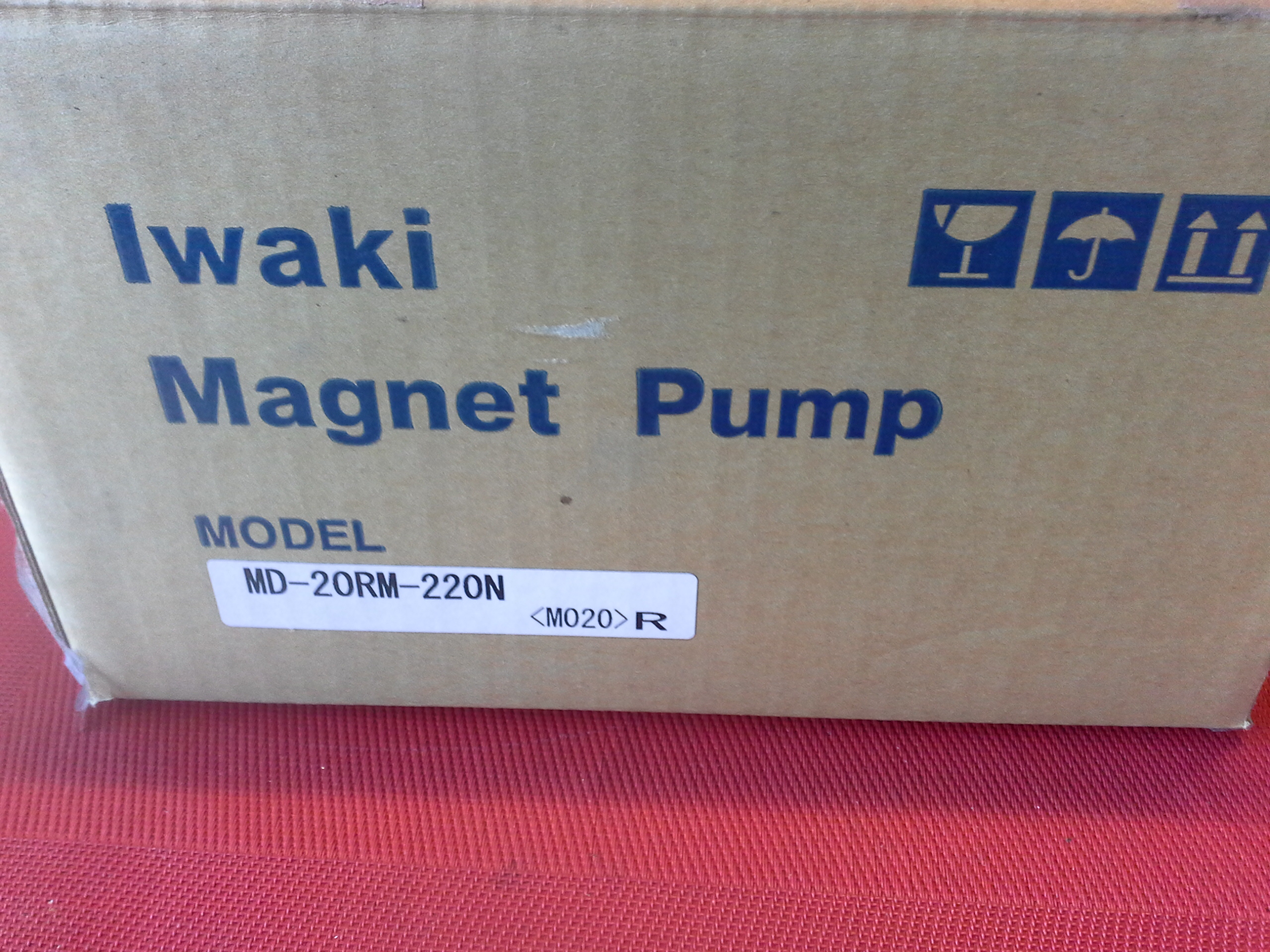 Iwaki Magnetic Drive Pump, Typ MD-R (M) 