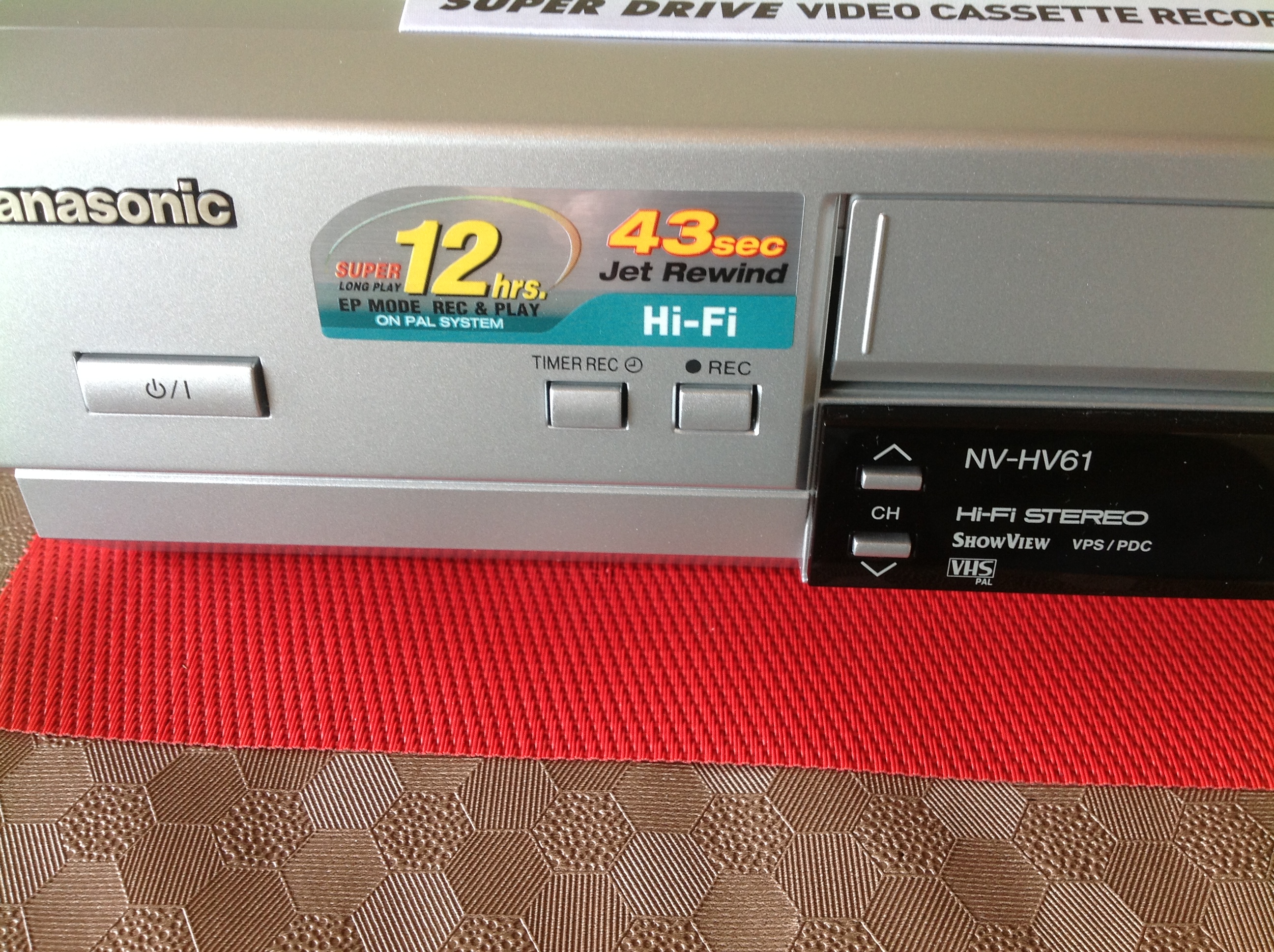 Panasonic NV-HV 61 EG-K VHS-Videorecorder