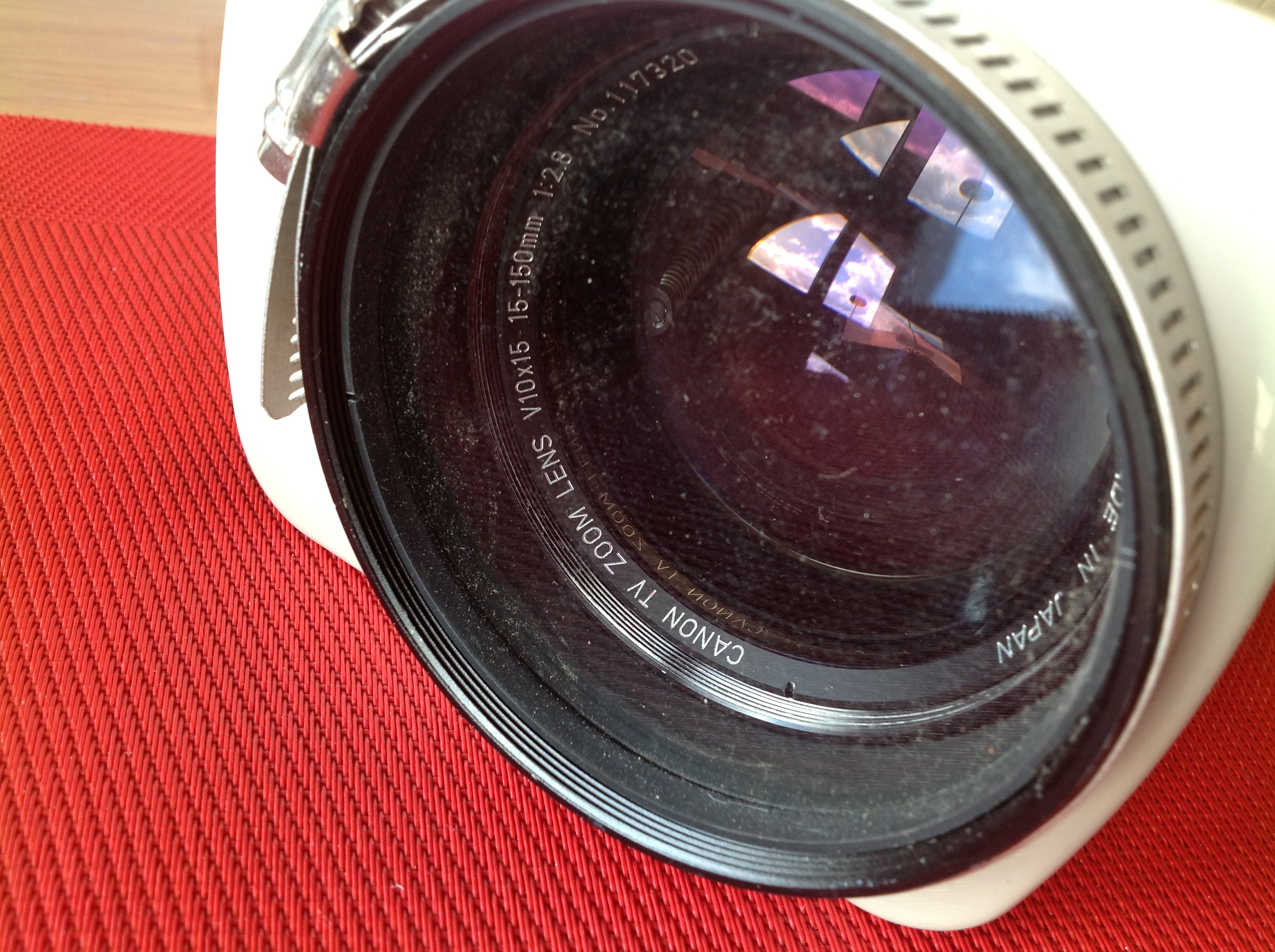 Kamera Canon TV Zoom Lens V 10 x 15 REA 3 (DC) 15-150 mm 1:2,8
