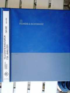 Rohde&amp;Schwarz Telegrafieanalysator GA 082