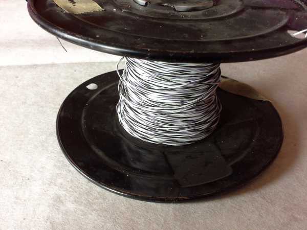 PVC-Kabel 1,0 mm weiß,lila,schwarz - 105m Länge