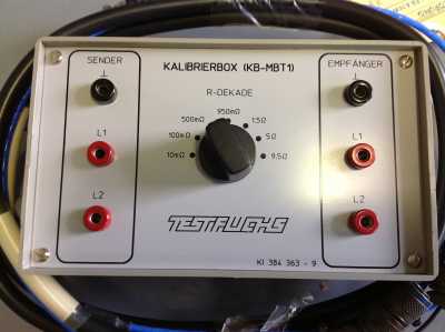 Test Fuchs Kalibrierbox Typ KB-MTB1