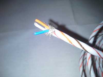 Teflon-Kabel 4,0mm Durchmesser