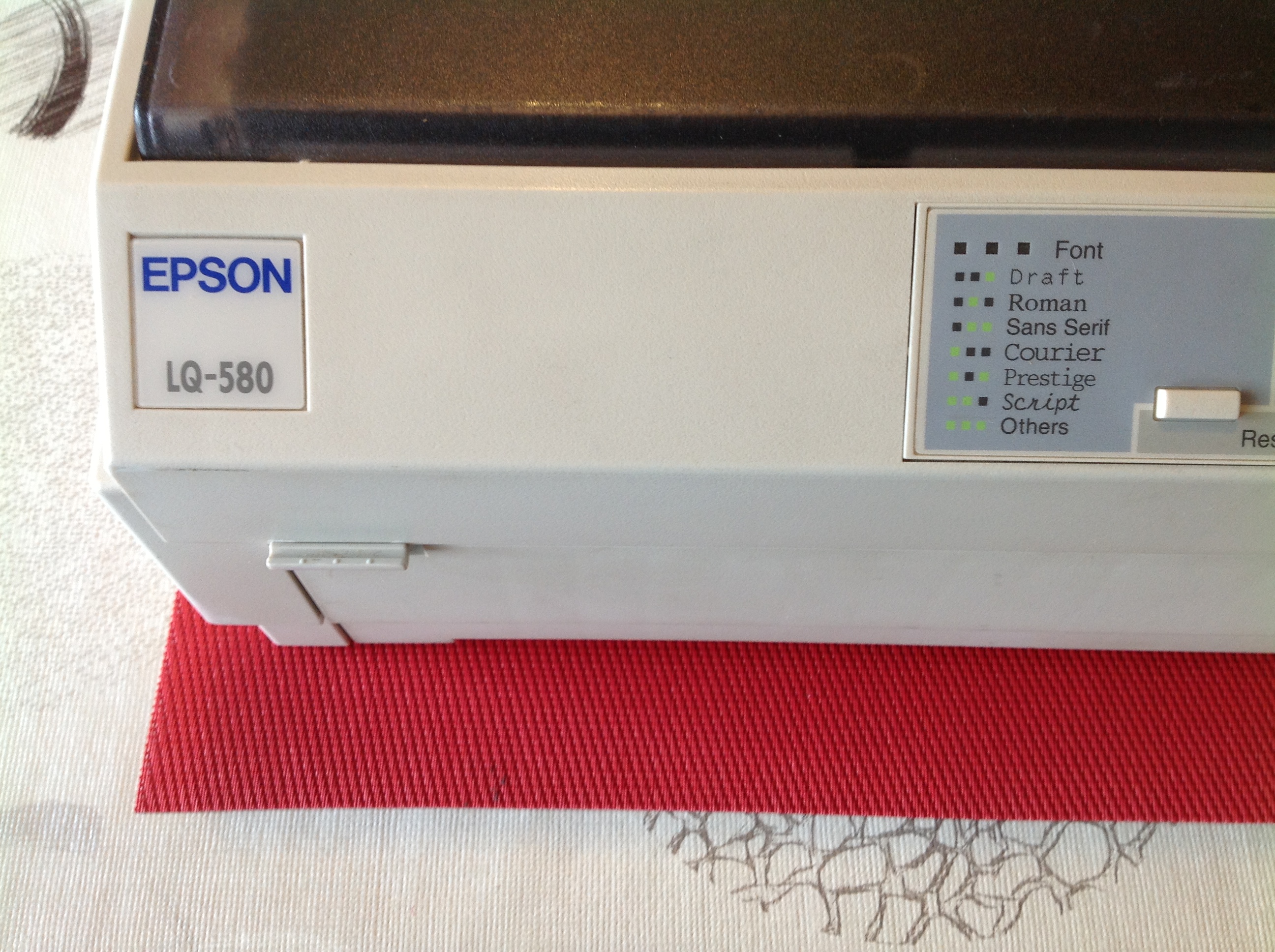 Epson LQ-580 Matrixdrucker, Nadeldrucker mit 24 V - Anschluß