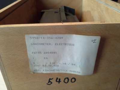 Goniometer Elektrisch Eltro D 3777 Goniometer Elektrisch Eltro D 3777