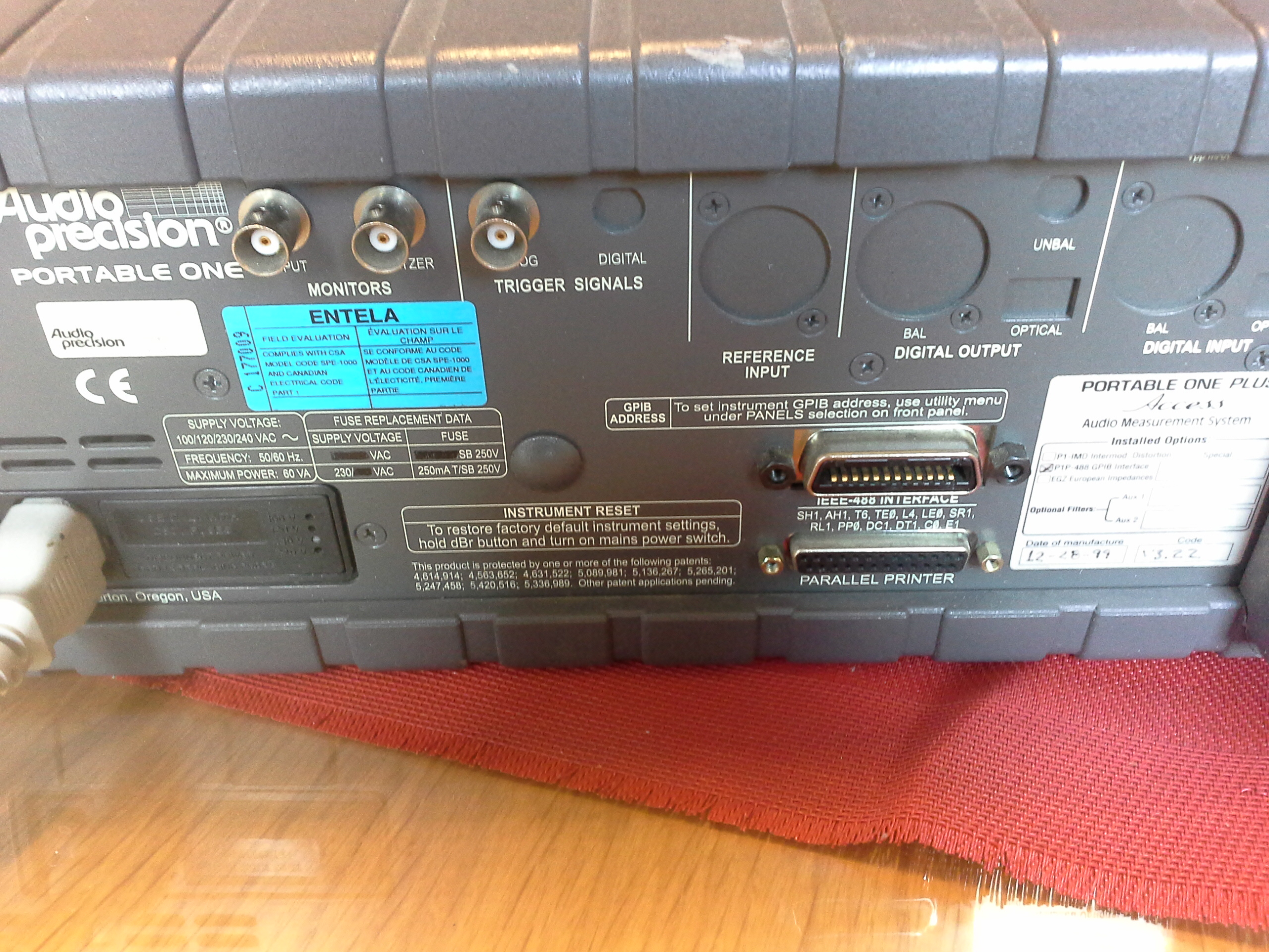 Audio Precision, Portable One Audio Precision, Portable One