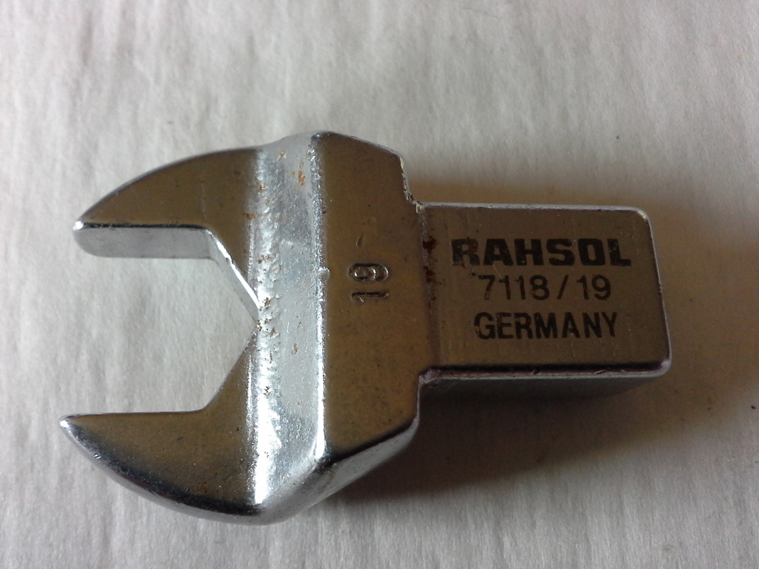 Rahsol 7118/19 Einsteck Gabelschlüssel SW 19