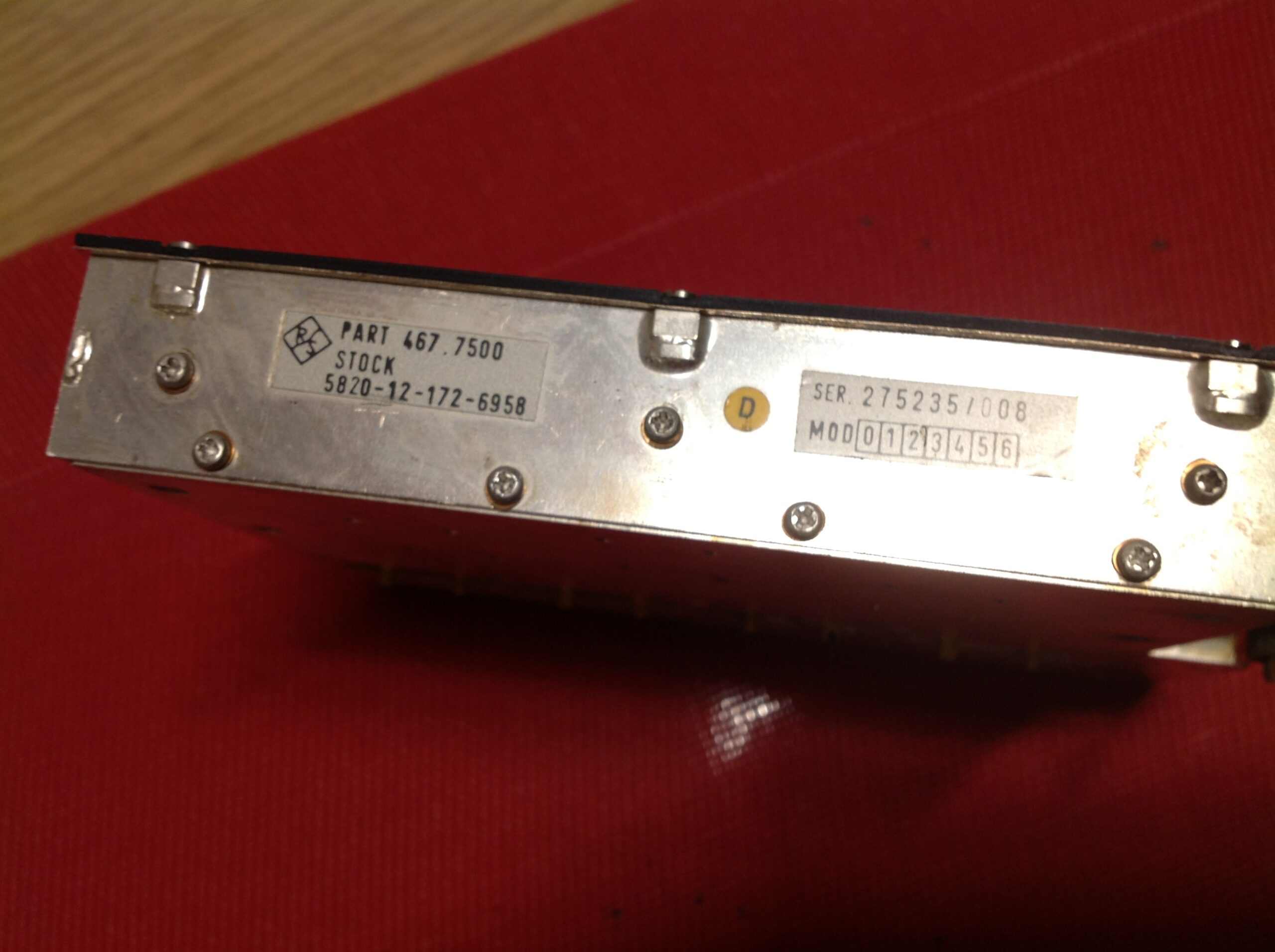 Rohde &amp; Schwarz UHF- Endstufenplatte vom Sende/Empfänger XT 3030