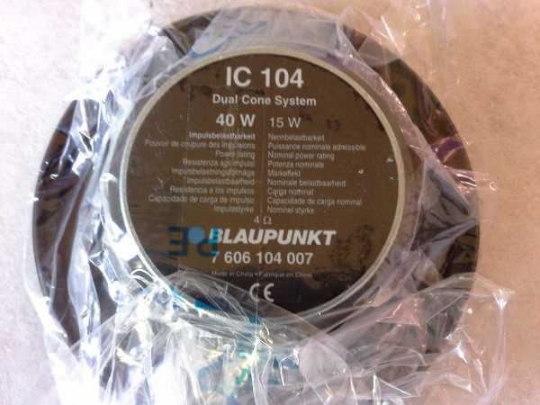Blaupunkt Lautsprecher IC 104