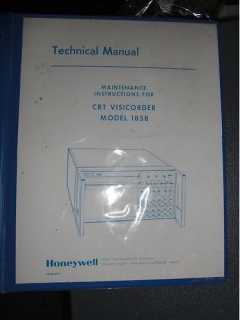 Honeywell CRT Visocorder Model 1858 aus BW-Bestand