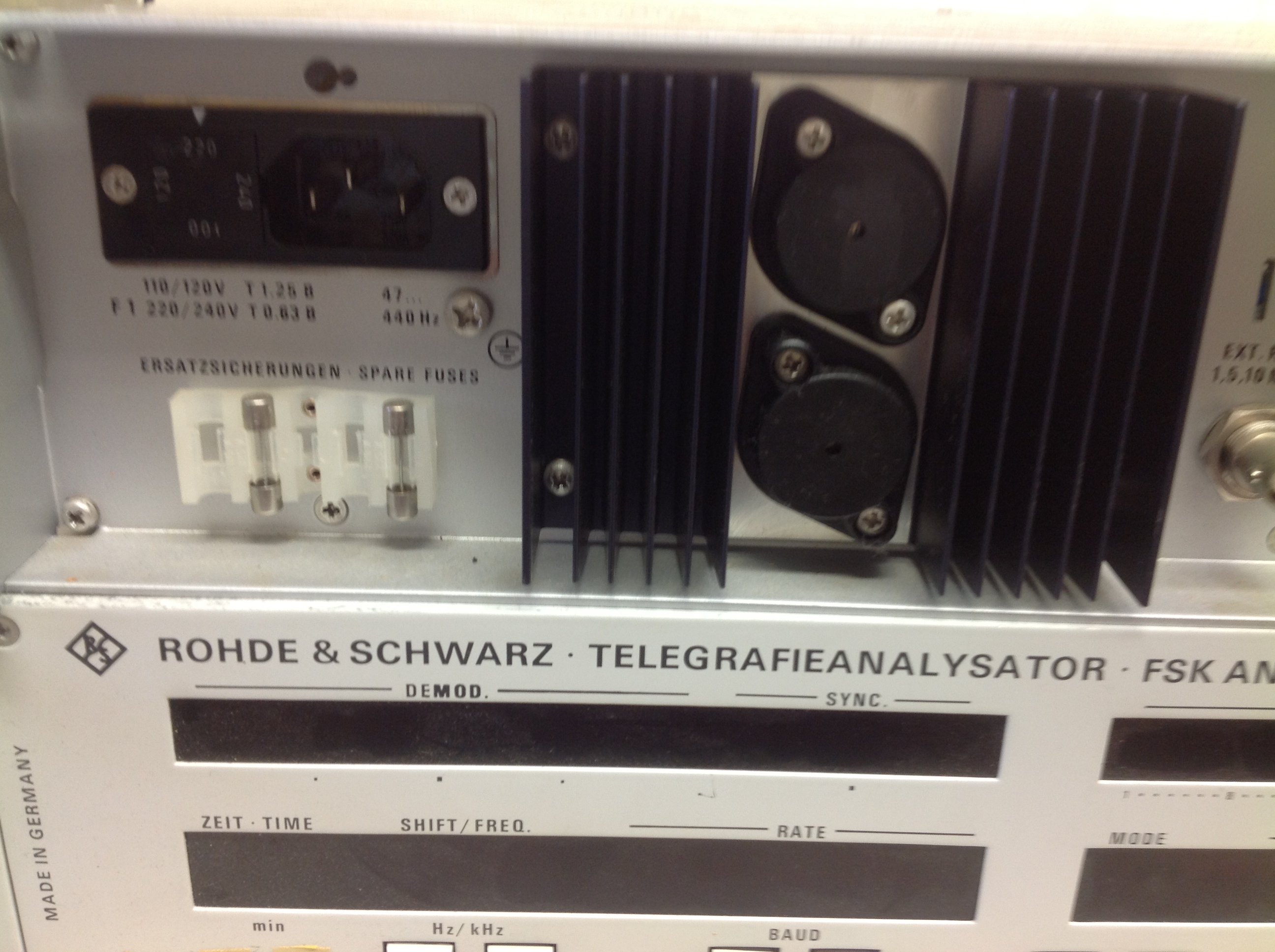 Rohde &amp; Schwarz Telegraphieanalysator FSK Analysator GA 082