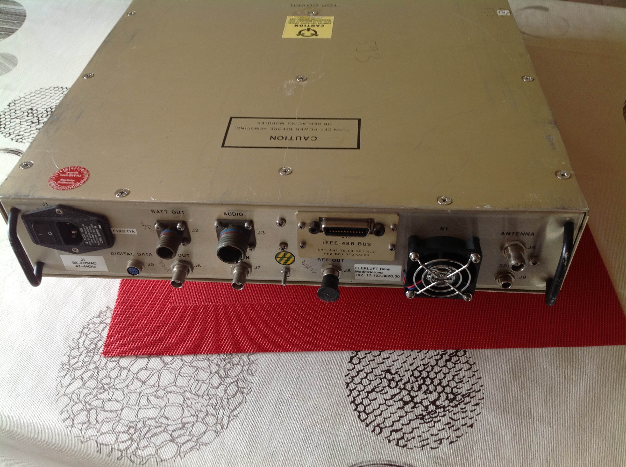 Cubic RCVR, Single, VLF-HF CDR-3150 Empfänger, Entzerrer